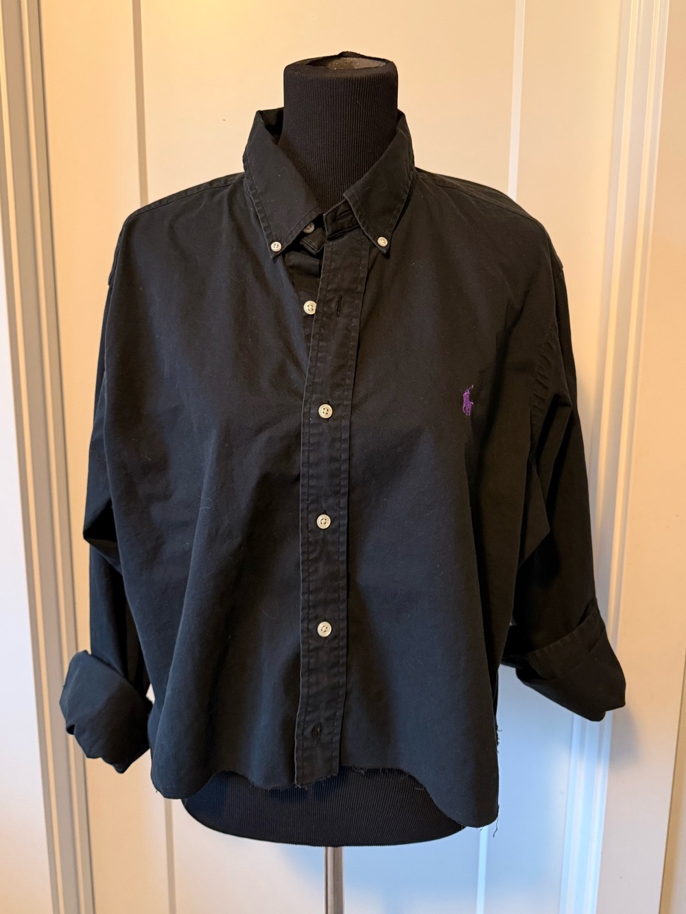 Polo Ralph Lauren Cropped Button Up